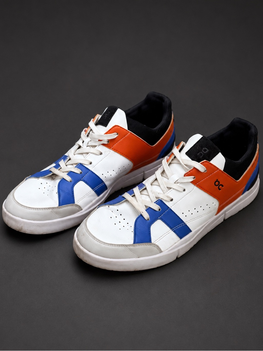 ON The Roger Clubhouse 'White Orange' Size 12M
